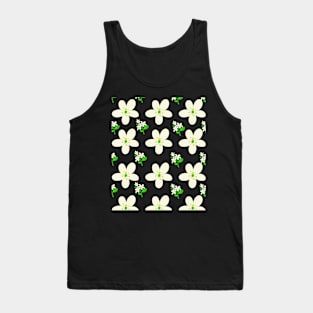 jasmine flower pattern Tank Top